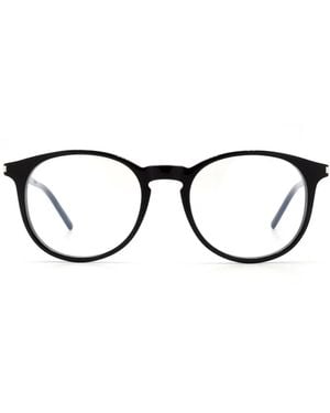 Saint Laurent ラウンド 眼鏡フレーム - ブラック