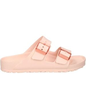 Birkenstock Double-Buckle Slides - Pink