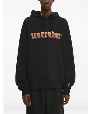 ICECREAM Hoodie Soft Serve - Noir