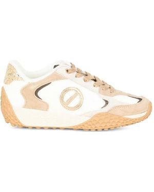 No Name Kate Glitter-Detail Sneakers - Natural