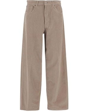 Haikure Corduroy Trousers - Natural