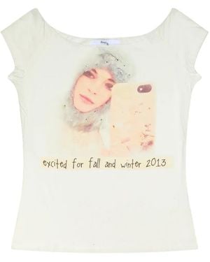 PRAYING 2013 Graphic-Print T-Shirt - White