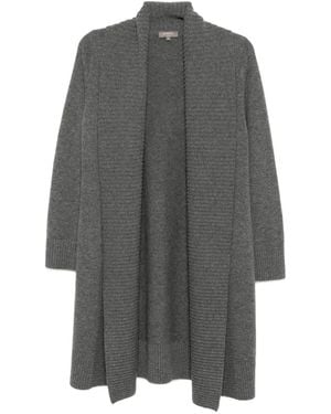 N.Peal Cashmere Abrigo Abbey - Gris