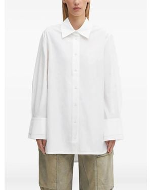 Barbour Buttoned Shirt - White