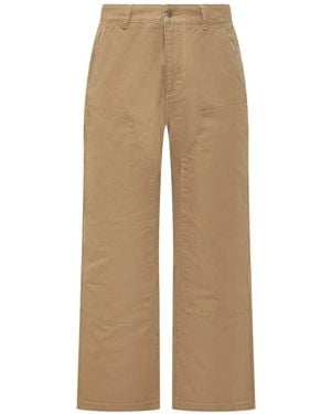 Represent Studded Panel Trousers - Natural