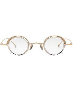 Rigards Round-Frame Glasses - Natural
