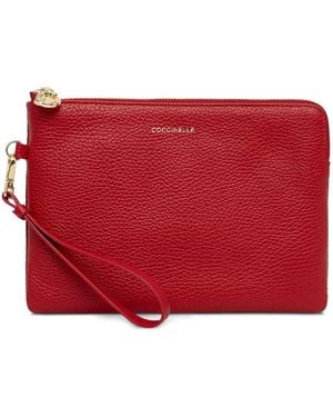 Coccinelle Bolso De Mano C-Me Softy De Piel - Rojo