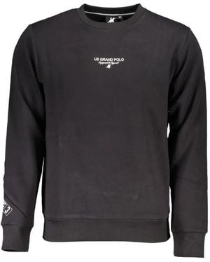 U.S. Grand Logo-Print Sweatshirt - Black