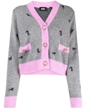 Gcds Kittho Cardigan - Gray