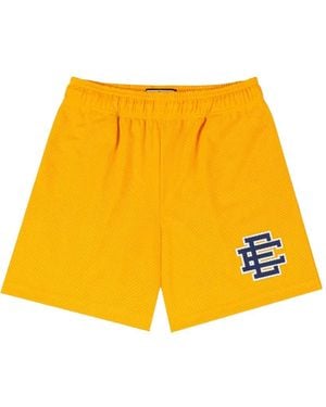 Eric Emanuel Basic Mesh Shorts - Yellow