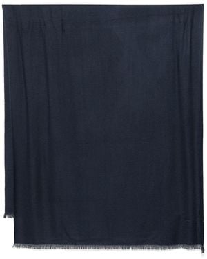 N.Peal Cashmere Pashmina Scarf - Blue