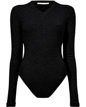 Proenza Schouler Delaney Bodysuit - Black