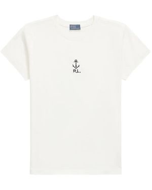 Polo Ralph Lauren Anchor Logo T-Shirt - White