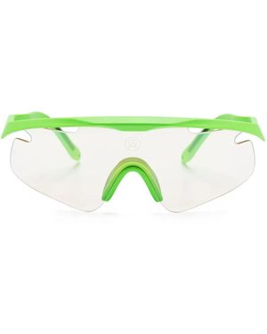 Alba Optics Mantra Shield-Frame Sunglasses - Green