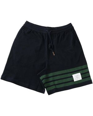 Thom Browne 4-Bar Track Shorts - Blue