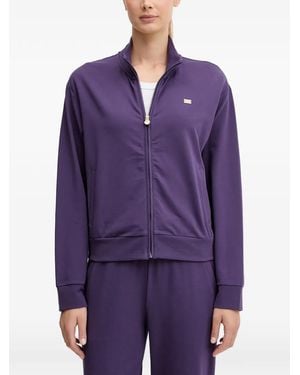 EA7 Zip-Up Tracksuit - Purple
