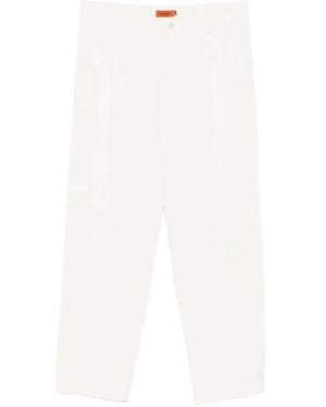 Barena Pantalon Ample À Pinces - Blanc