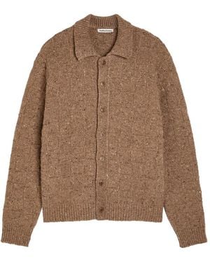 YMC Rat Pack Cardigan - Brown