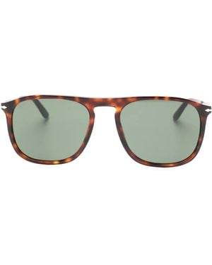 Persol Lunettes De Soleil À Effet Écailles De Tortue - Green