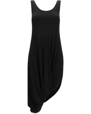 Loewe Viscose Dress - Black