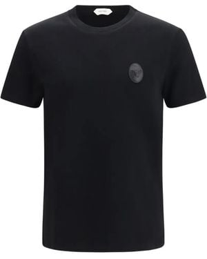 Versace Cotton-Jersey Slim T-Shirt - Black