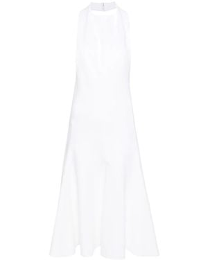 Jacquemus Sleeveless Midi Dress - White