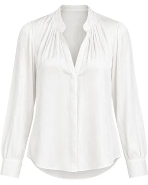 Zadig & Voltaire Tink Satin Blouse - White