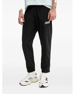 Karlkani Loose-Fit Track Trousers - Black