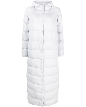 Patrizia Pepe Plumífero Con Capucha - Blanco