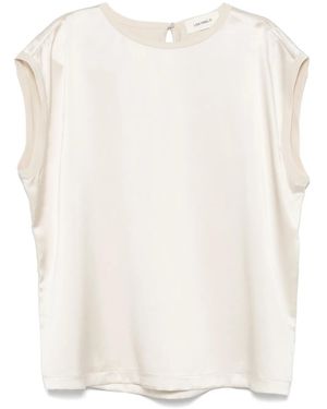 Lisa Yang Top Girocollo - Bianco