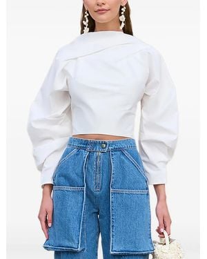 Cult Gaia Bindi Blouse - Blue
