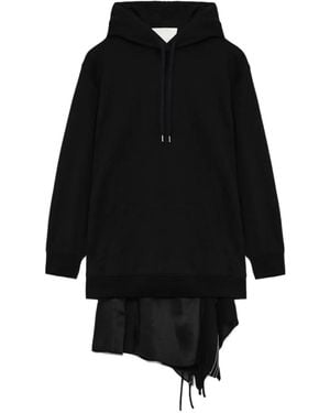 3.1 Phillip Lim Hooded Draped Dress - Black