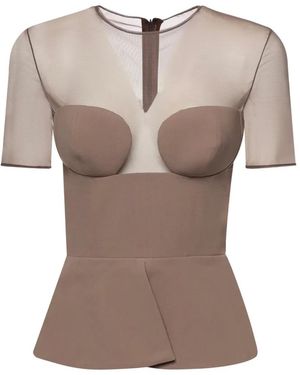 Nensi Dojaka Top Virgin Wool - Multicolour