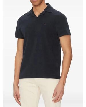 Tommy Hilfiger Camp-Collar Polo Shirt - Blue