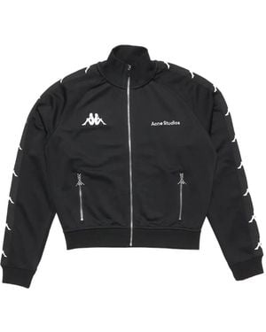 Acne Studios X Kappa ジップアップ ジャケット - ブラック