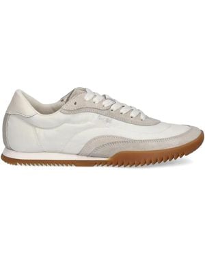BOSS Sneakers Con Design A Inserti - Bianco