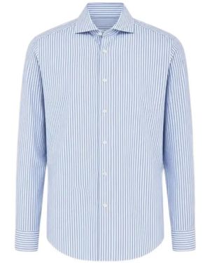 BASTONCINO Gestreiftes Hemd - Blau