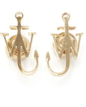 JW Anderson Pendientes Anchor con acabado pulido - Metálico