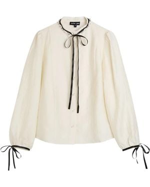Sister Jane Encore Bluse Mit Kristallen - Natur