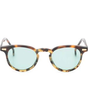 Kyme Bob Round-Frame Sunglasses - Brown