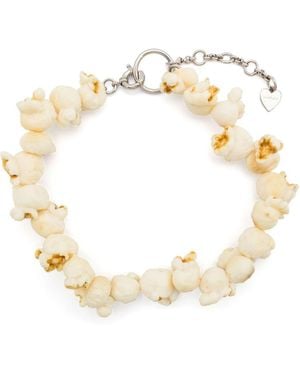 Acne Studios Popcorn-Chain Necklace - Metallic