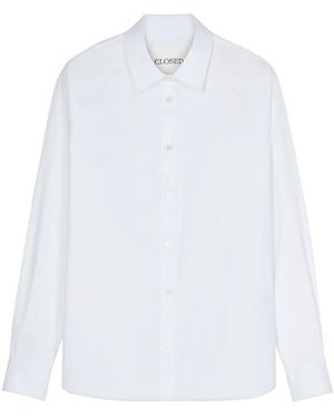 Closed ロングライン シャツ - ホワイト