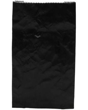 Zilla Pochette À Effet Froissé - Black