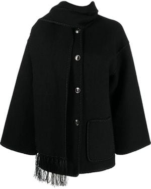 TOTEME Giacca Con Ricamo - Nero