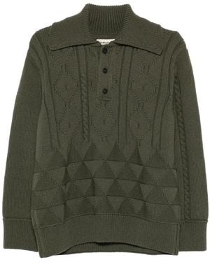 NAMACHEKO Polo Osterly de punto de ochos - Verde