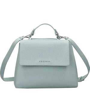 Orciani Small Sveva Tote Bag - Blue