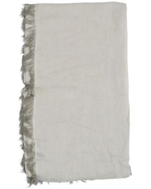 Faliero Sarti Kashy Frayed Scarf - Grey