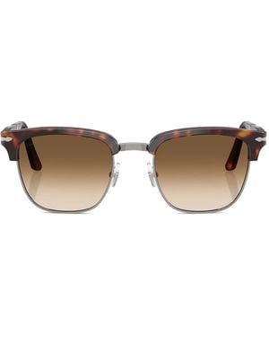 Persol Square-Frame Sunglasses - Brown