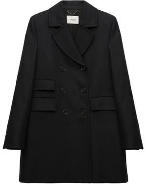 Dorothee Schumacher Doppelreihiger Mantel - Schwarz