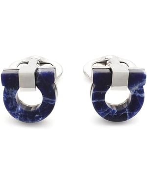 Ferragamo Gancini Cufflinks - Blue